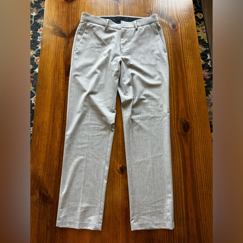Haggar grey dress pants